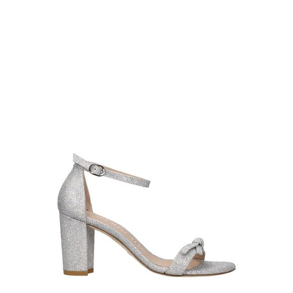 Stuart Weitzman Women Gray Sandals - Picture 1 of 5